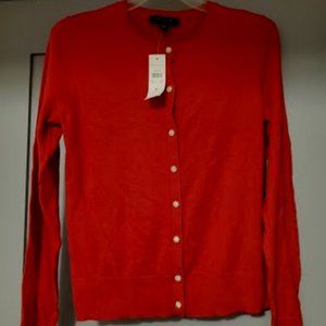 Ann Taylor Red Cardigan (Size S)